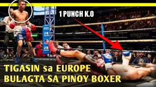 DASMARINAS TINAOB ANG KILABOT NG EUROPE : TULOG SA 1 PUNCH!