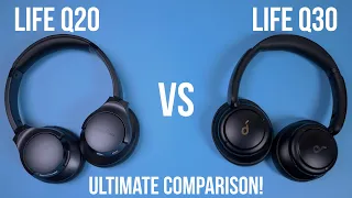 Soundcore Life Q20 vs Life Q30 | Comparison Showdown