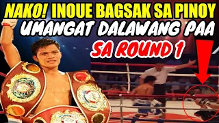 NAKO! INOUE BAGSAK SA PINOY | ANGAT DALAWANG PAA SA ROUND 1!