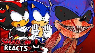 Sonic & Shadow Reacts To Sally.EXE! (Flipaclip Animation)