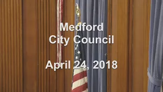 Medford City Council 04/24/18