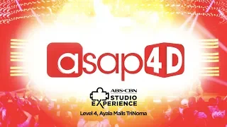 ASAP 4D on ABS-CBN Studio Experience