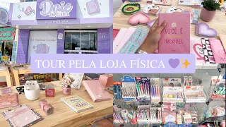 Tour Pela Papelaria Física 💜✨