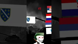 Usa vs Bosnia in war comparison