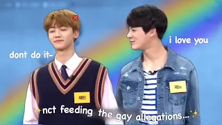 nct feeding the gay allegations