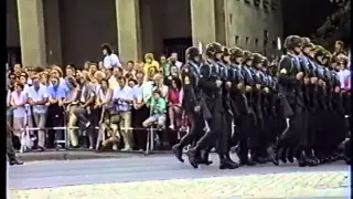 Die letzte Aliierten- Parade 1989 Berlin Part 1.