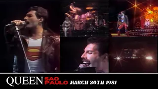Queen - Live In São Paulo 20th March 1981 (Rede Bandeirantes Special Clean-Up)