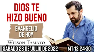Evangelio de hoy Sábado 23 de Julio | Mt (13,24-30) | Wilson Tamayo | Tres mensajes
