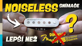 Jsou toto nejlepší kytarové NOISELESS snímače?