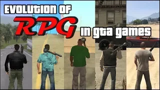 Evolution of RPG in ALL GTA games (GTA 1 vs 2 vs 3 vs VC vs SA vs IV vs V)