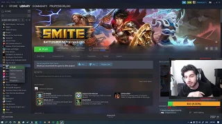 How to Enable the Logout Button on Steam for Smite!