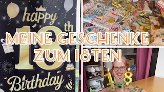 Meine Geschenke zum 18ten | Chiara‘s Videos