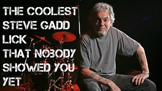 Coolest Steve Gadd Lick That Nobody Showed You Yet! w/ Beatdown Brown