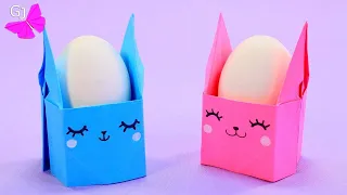 Кавайный Кролик. Подставка для яйца / Поделка на Пасху / Easter Craft