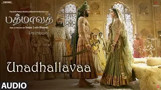 Unadhallavaa Song Audio | Padmaavat Tamil Songs | Deepika Padukone, Shahid Kapoor, Ranveer Singh