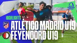 Highlights | Atlético Madrid U19 - Feyenoord U19 | UEFA Youth League