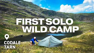 My First Solo Wild Camp! Codale Tarn