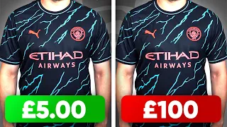 Can you tell the difference between a FAKE and GENUINE Football Shirt?