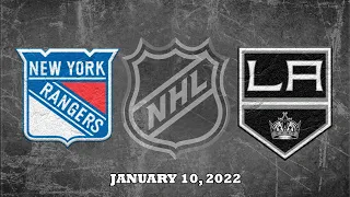 NHL Rangers vs Kings | Jan.10, 2022