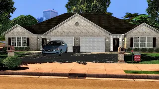 REALISTIC DUPLEX HOME in The Sims 4: FOR RENT