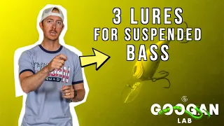 3 LURES FOR SUSPENDED Offshore BASS! ( BASS FISHING TIPS )