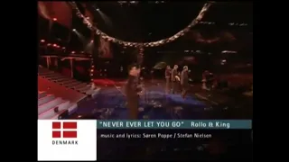 Rollo & King - Never ever let you go (Eurovision Song Contest 2001, DENMARK)