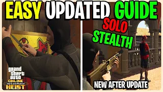 NEW EASY SOLO STEALTH CAYO PERICO HEIST GUIDE - GTA ONLINE