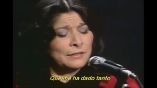 Gracias a la vida - Thank you to life - Mercedes Sosa - lyrics with translation