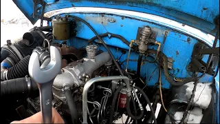 Отказала помпа Motorpal на ЗИЛ 130 ММЗ 554 Д-245 турбо-дизель замена агрегата на аналог из Алтая!!!