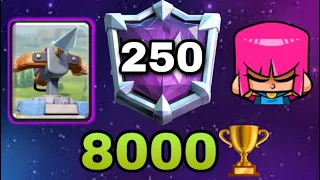 I reached 8000 trophies!