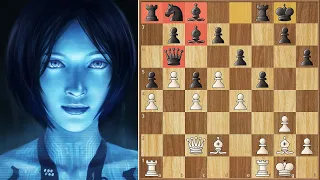 Leela Plays An Immortal Game Against a 3300 Engine