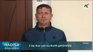 2 kq-dan çox narkotik götürüldü - Kəpəz TV