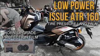 LOW POWER ISSUE | ATR 160 QJ |solved! | HORN UPGRADE | PROTECTION FILM