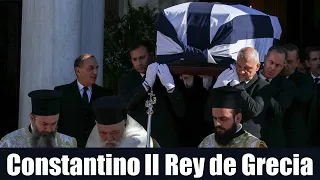 Muerte de Constantino II, último Rey de Grecia