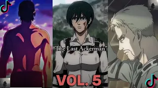 Attack on Titan TikTok Edits | Vol 5