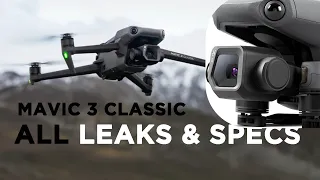 DJI MAVIC 3 CLASSIC - ALL LEAKS, SPECS & PRICES