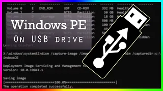 Create WinPE on USB drive