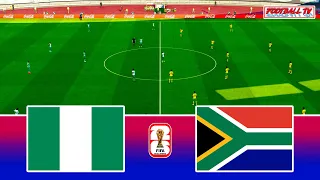 NIGERIA vs SOUTH AFRICA - World Cup Qualifiers 2026 | Full Match All Goals | eFootball PES Gameplay