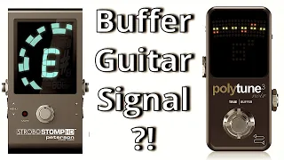 Buffer : Peterson Strobostomp HD vs TC Polytune 3