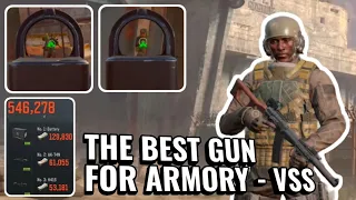 THE BEST GUN FOR ARMORY IT'S VSS - ARENA BREAKOUT GAMEPLAY