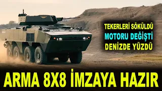 Arma 8x8 Orta Asya kapısını açıyor - Arma 8x8 armored combat vehicle - OTOKAR - Savunma Sanayi OTKAR