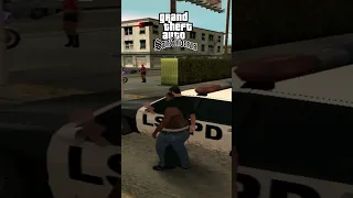 Evolution of Stealing Police car in GTA Games! #shorts #gta #evolution #police #car