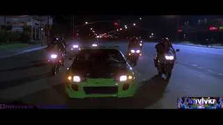 Брайан Спасает Доминика от Полиции ... отрывок из фильма (Форсаж/The Fast and the Furious) 2001