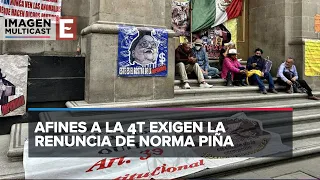 Simpatizantes de Morena cargan contra la SCJN por rechazo a reformas de López Obrador