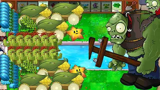 Plants Vs Zombies Hack | Winter Melon ,Threepeater, Cactus vs Cob Cannon Vs Gargantuar All Zombies