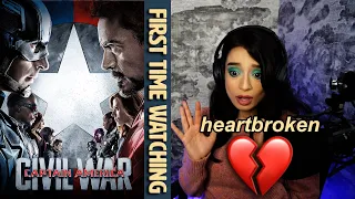 Captain America: Civil War TORE ME APART 💔 | First time watching MCU, reaction & review