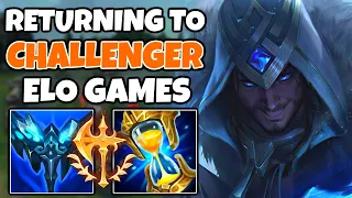 I'm playing against Challengers again. | Sylas Mid | 13.17- League of Legends