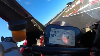 First ride in Portimao, Ducati Panigale V4R