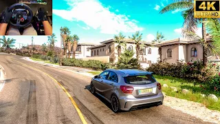 2013 Mercedes Benz a45 AMG Anti Lag - Forza Horizon 5 | Logitech G29 Gameplay