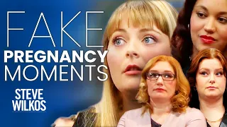 Fake Pregnancy Moments! | The Steve Wilkos Show